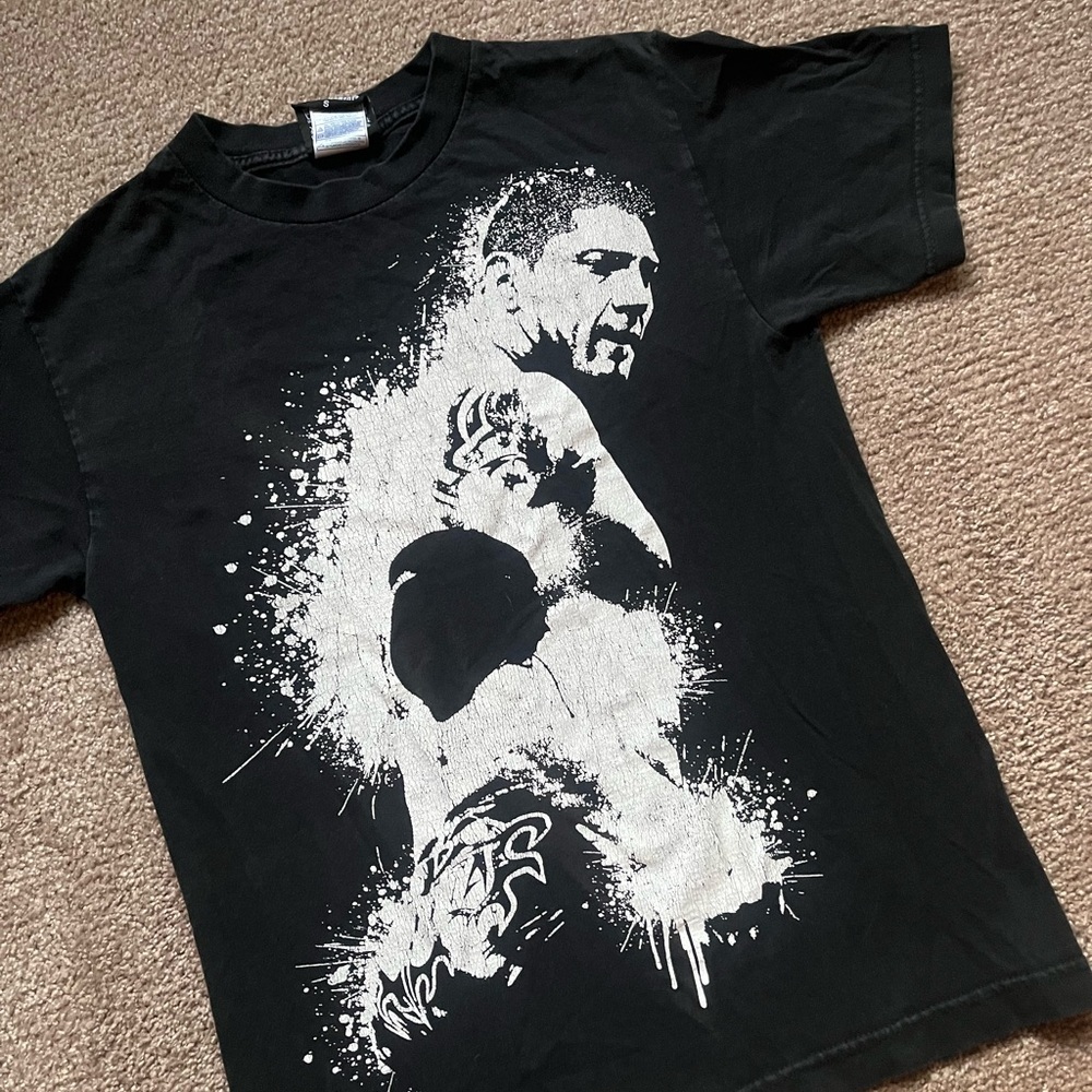VTG 00’s / Y2K WWE Bautista “Walk Alone Black Tee - Picture 3 of 6